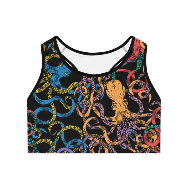 SHE REBEL - Octopus Print Sports Bra