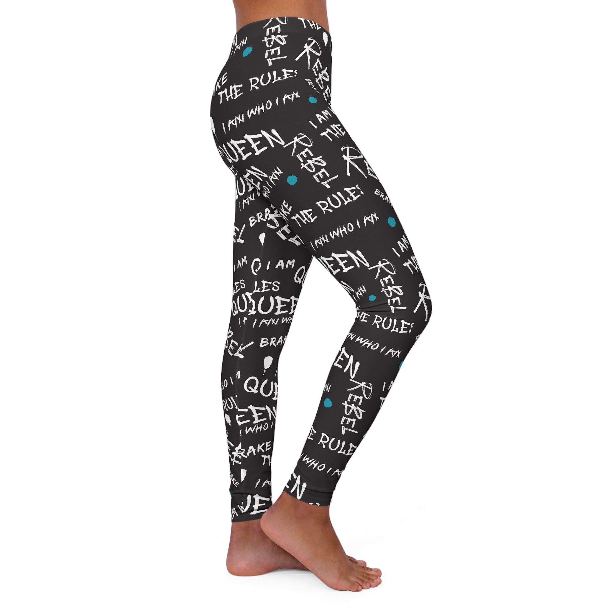 SHE REBEL - Graffiti Rebel Leggings