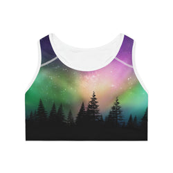 SHE REBEL - Aurora Borealis Sports Bra