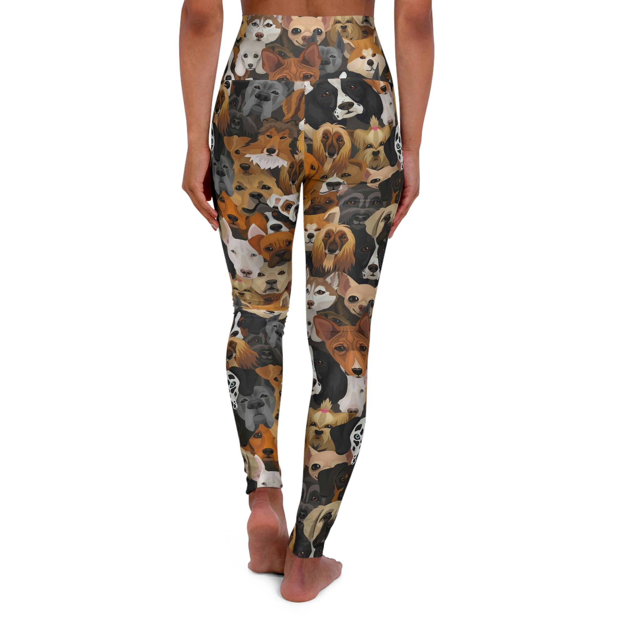 SHE REBEL - Doggy Lover Yoga Leggings