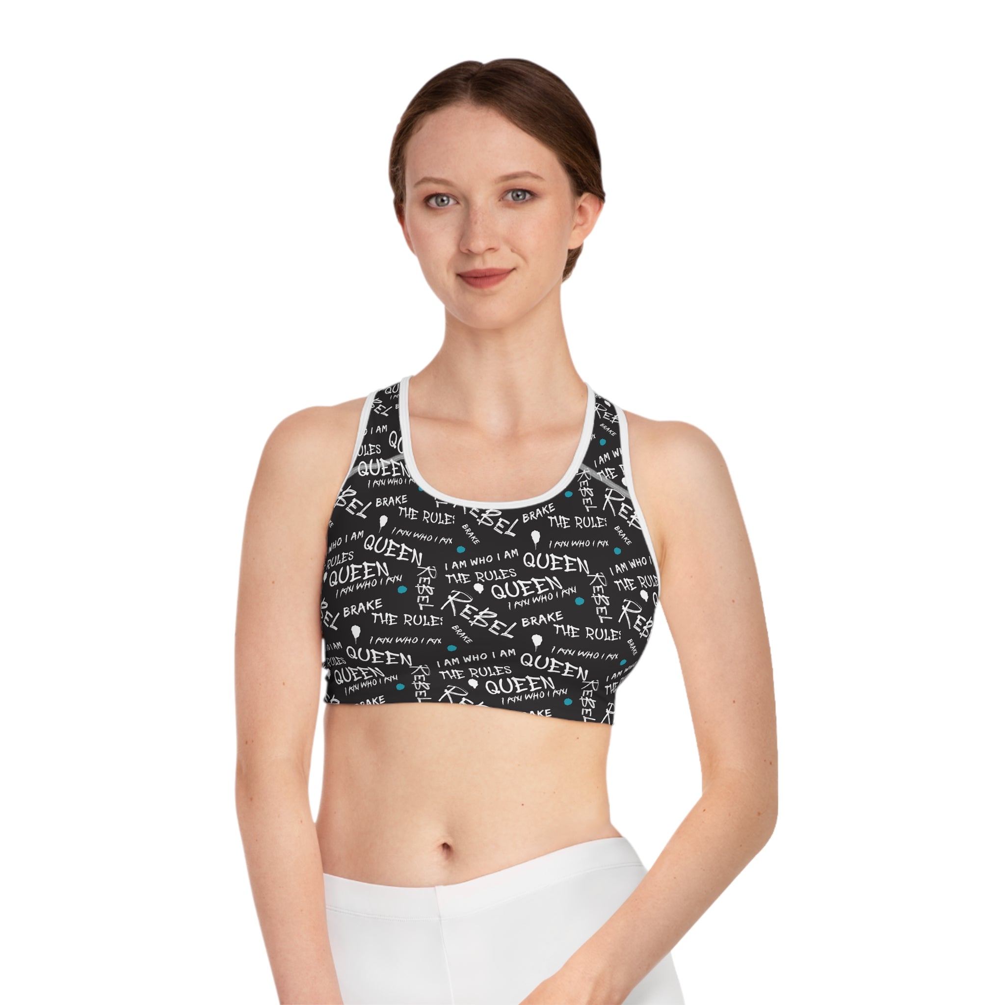 SHE REBEL - Graffiti Rebel Sports Bra