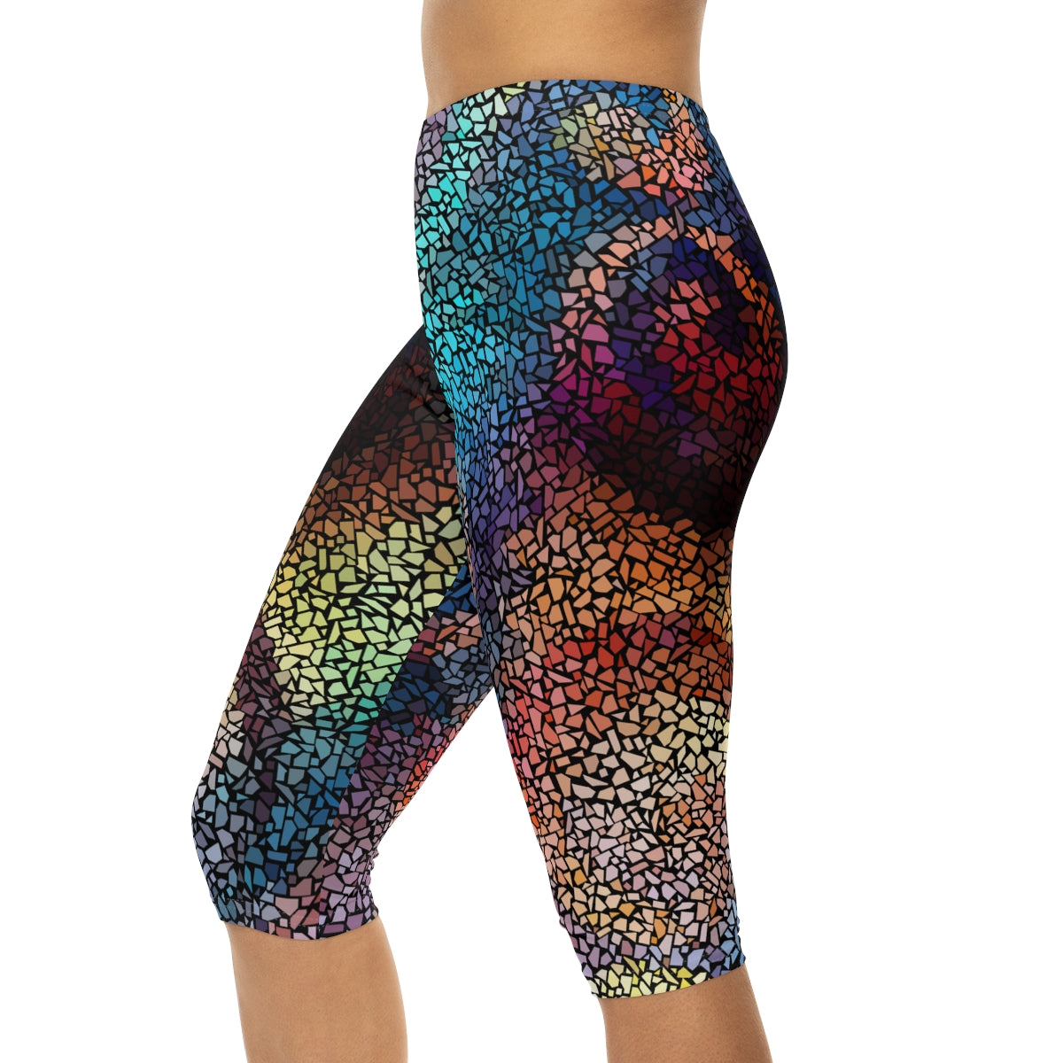 Lovely Mosaic Capris