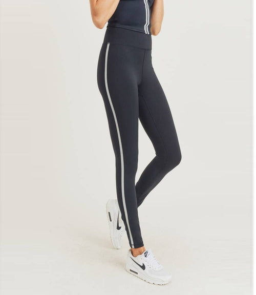 Reflective Accent Leggings