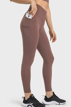 V-Waist Yoga Leggings with Pockets | Available in 5 Colors