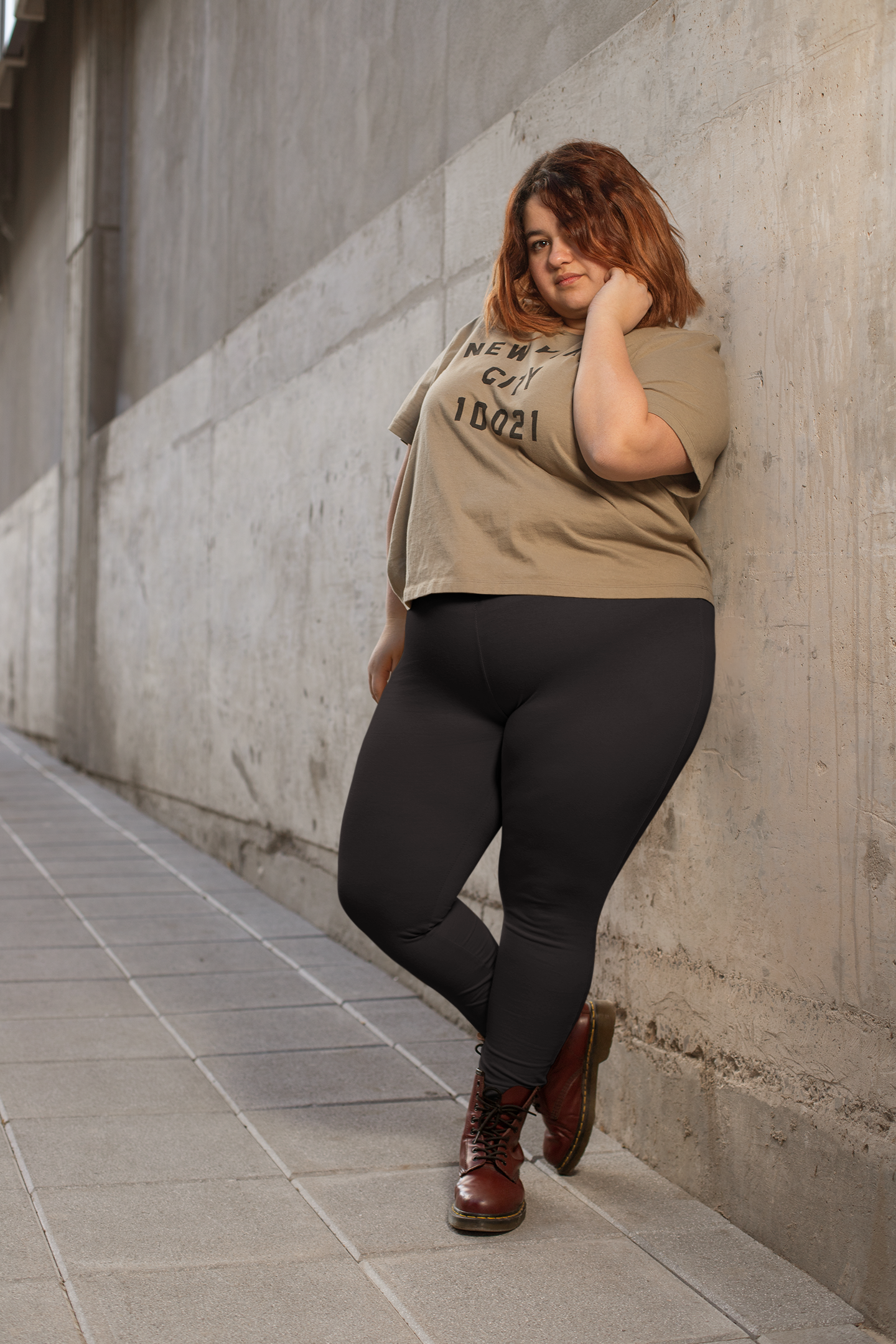 SHE REBEL - Midnight Black Leggings | Plus Size