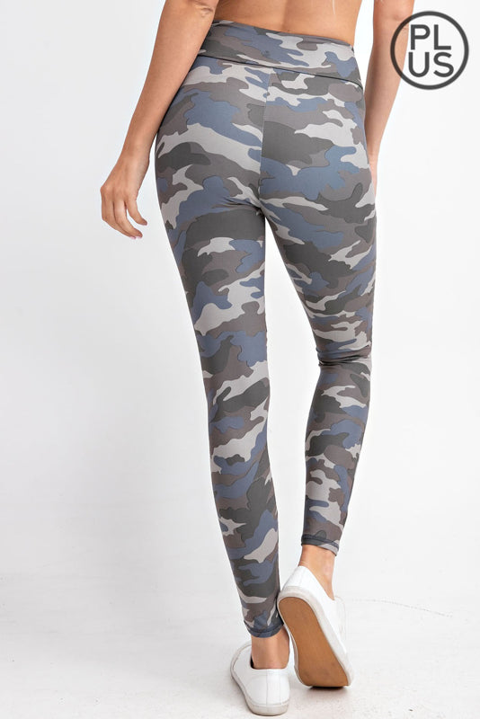 RAE MODE - Camo Print Moto Leggings | Plus Size - Only A Few Left!