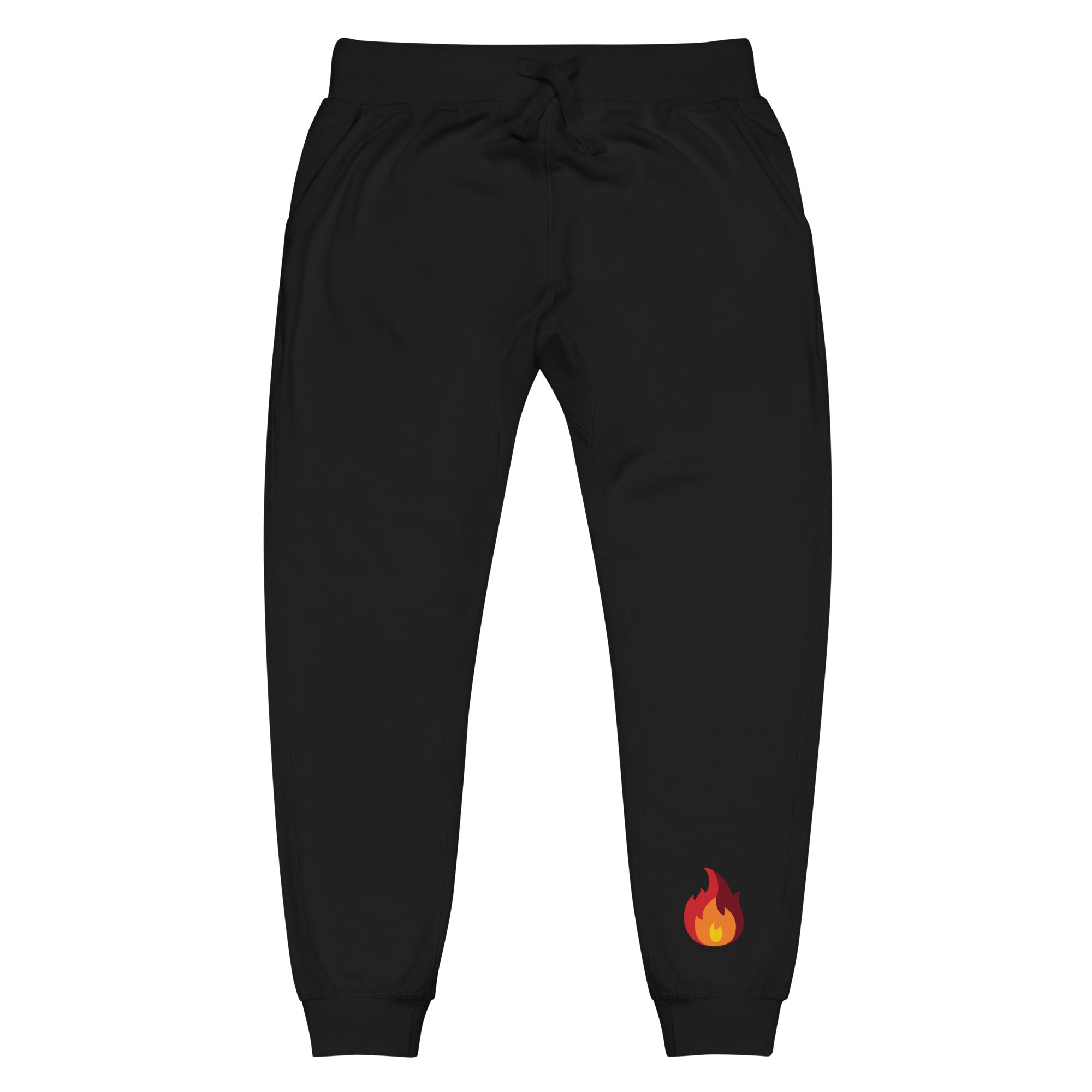 Flame Unisex Fleece Sweatpants