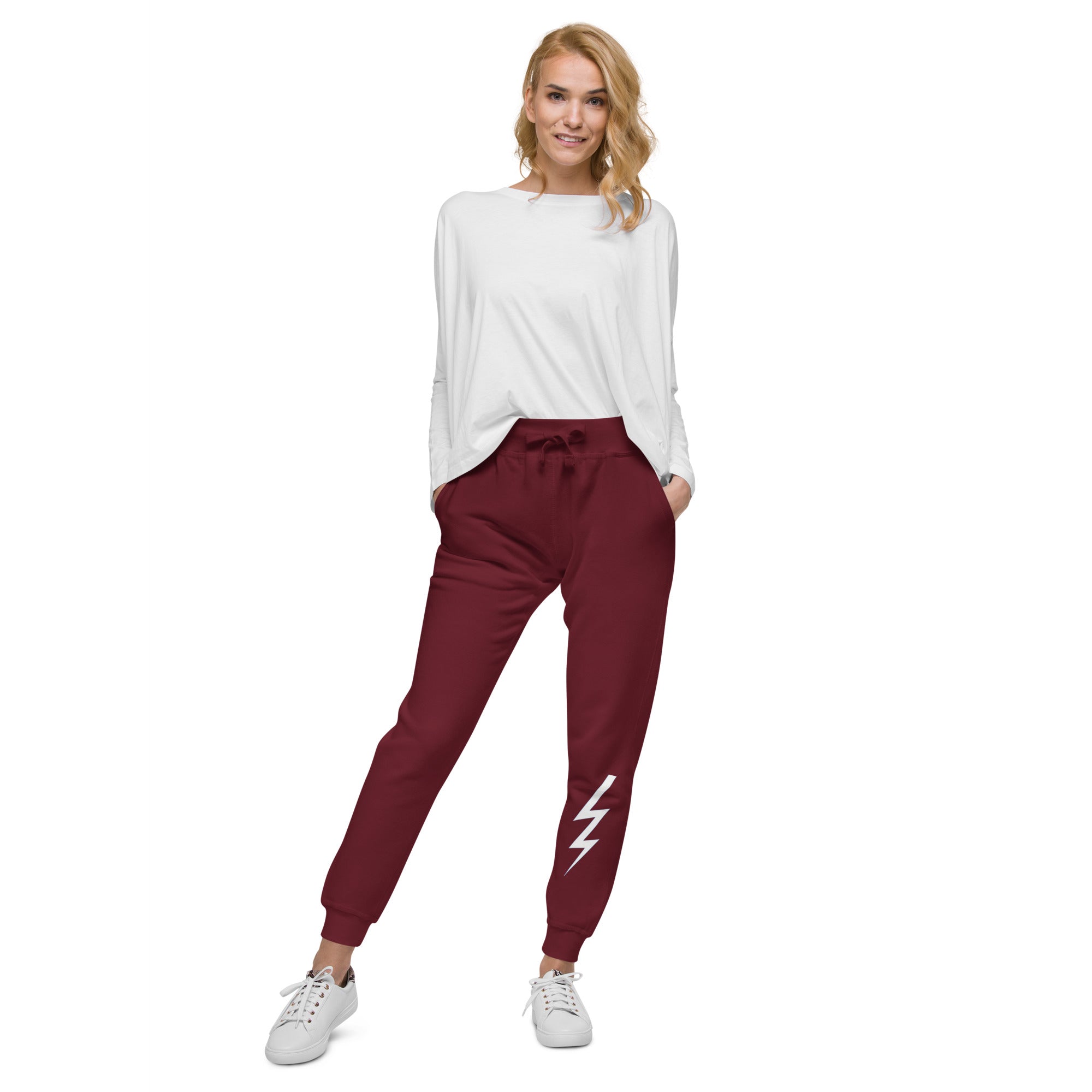 Lightning Bolt Unisex Fleece Sweatpants