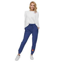 Flame Unisex Fleece Sweatpants