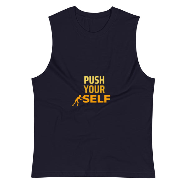 Push Yourself Muscle Tee | Available in 2 colors